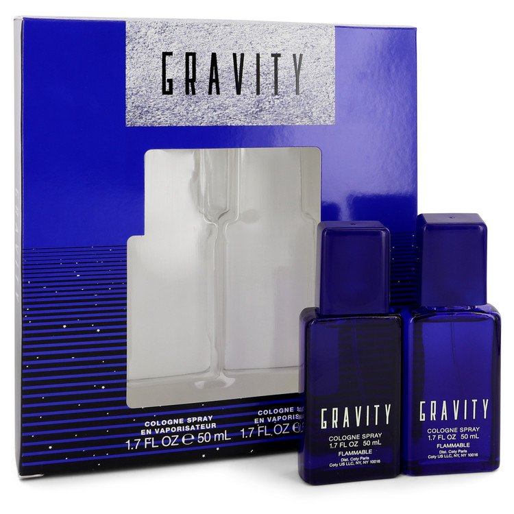 Gift Set Two 1.7 Oz Cologne Sprays Gravity Cologne By Coty For Men