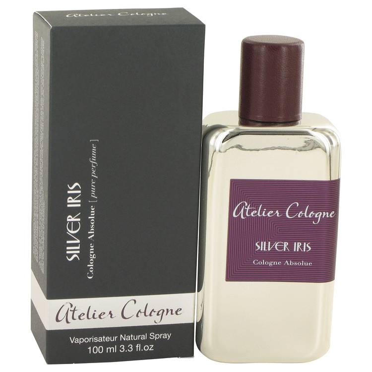 Silver Iris by Atelier Cologne Men's Pure Perfume Spray 3.3 oz