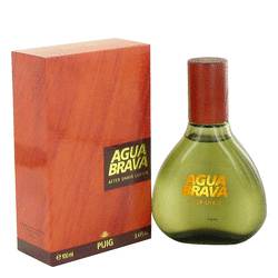 Agua Brava After Shave by Antonio Puig 3.4 oz After Shave for MenCreated by the design house of Antonio Puig in 1968, AGUA BRAVA is classified as a refined, woody, mossy fragrance. This masculine scent possesses a blend of blend of herbs, citrus and greenery. Energetic and warm.