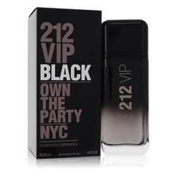 212 Vip Black Cologne by Carolina Herrera, 200 ml Eau De Parfum Spray for Men