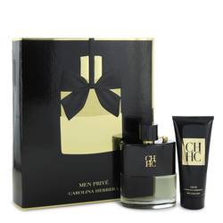 Ch Prive Gift Set by Carolina Herrera Gift Set for Men Includes 3.4 oz Eau De Toilette Spray + 3.4 oz After Shave Balm