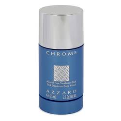 Chrome Deodorant by Azzaro, 80 ml Deodorant Stick for Men