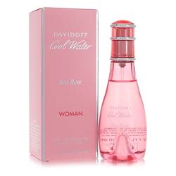 Cool Water Sea Rose Perfume by Davidoff, 50 ml Eau De Toilette Spray for Women
