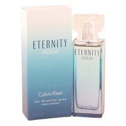 Eternity Aqua Perfume by Calvin Klein, 1 oz Eau De Parfum Spray for Women