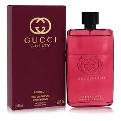 Gucci Guilty Absolute Perfume by Gucci, 3 oz Eau De Parfum Spray for Women