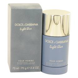 Light Blue Deodorant by Dolce & Gabbana, 2.4 oz Deodorant Stick for Men