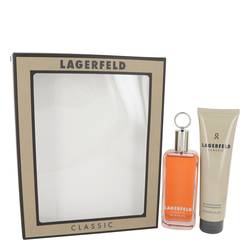 Lagerfeld Gift Set by Karl Lagerfeld Gift Set for Men Includes 3.3 oz Eau De Toilette Spray + 5 oz Shower Gel