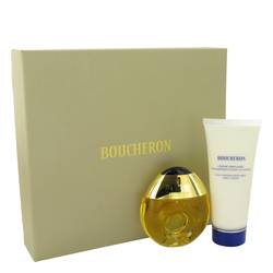 Boucheron Gift Set by Boucheron Gift Set for Women Includes 1.6 oz Eau De Toilette Spray + 3.4 oz Body Cream