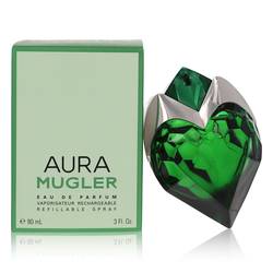 Mugler Aura Perfume by Thierry Mugler, 90 ml Eau De Parfum Spray Refillable for Women