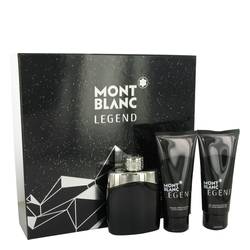 Montblanc Legend Gift Set by Mont Blanc Gift Set for Men Includes 3.3 oz Eau De Toilette Spray + 3.3