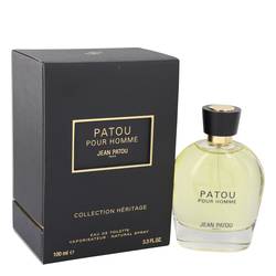 Patou Pour Homme Cologne by Jean Patou, 100 ml Eau De Toilette Spray (Heritage Collection) for Men