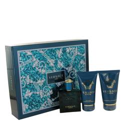 Versace Eros Gift Set by Versace Gift Set for Men Includes 1.7 oz Eau De Toilette Spray + 1.7 Shower