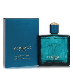 Versace Eros After Shave by Versace, 100 ml After Shave Lotion for Men
