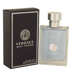 Versace Pour Homme After Shave by Versace, 100 ml After Shave Lotion for Men