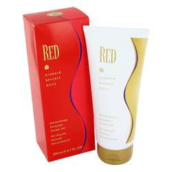 Red Shower Gel by Giorgio Beverly Hills, 6.7 oz Shower Gel for Women