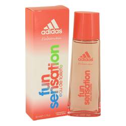 Adidas Fun Sensation Perfume by Adidas, 50 ml Eau De Toilette Spray for Women