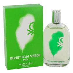 Benetton Verde Cologne by Benetton, 100 ml Eau De Toilette Spray for Men