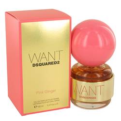 Dsquared2 Want Pink Ginger Perfume by Dsquared2, 3.4 oz Eau De Parfum Spray for Women