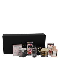 Gucci Guilty Gift Set by Gucci Gift Set for Women Includes Gucci Travel Set Includes Gucci Bamboo, Gucci Guilty, Flora Gorgeous Gardenia and Gucci Bloom