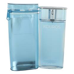 Kouros Summer Cologne by Yves Saint Laurent, 3.4 oz Eau D'ete Summer Fragrance (Turquoise) for Men