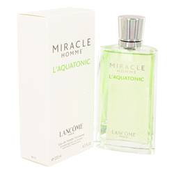 Miracle L'aquatonic Cologne by Lancome, 125 ml Eau De Toilette Spray for Men