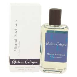 Mistral Patchouli Pure Perfume by Atelier Cologne, 3.3 oz Pure Perfume Spray for Women