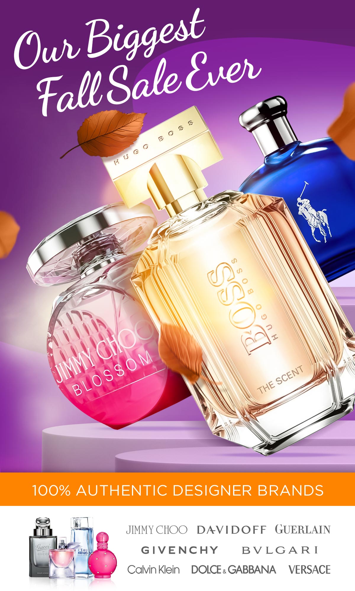 Top perfume and colognes fall along with autumn leaves during fall sale