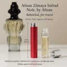Afnan Zimaya Infrad Noir Cologne by Afnan Cologne 0.27 Oz Travel Spray