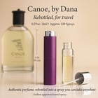 Canoe Cologne by Dana Cologne 0.27 Oz Travel Spray