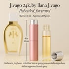 Jivago 24k Cologne by Ilana Jivago Cologne 0.27 Oz Travel Spray