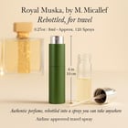 Royal Muska Perfume by M. Micallef Perfume 0.27 Oz Travel Spray