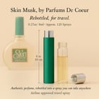Skin Musk Perfume by Parfums De Coeur Perfume 0.27 Oz Travel Spray