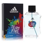 Adidas Team Five Cologne by Adidas Cologne 3.4 Oz Eau De Toilette Spray