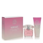 Bright Crystal Perfume by Versace Perfume -- Gift Set - 3 oz Eau De Toilette Spray + 3.4 oz Body Lotion