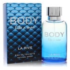 La Rive Body Like A Man Cologne by La Rive Cologne 3 Oz Eau De Toilette Spray