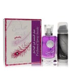 Lattafa Mahasin Crystal Violet Perfume by Lattafa Perfume 3.4 Oz Eau De Parfum Spray with 1.7 oz Deodorant Spray