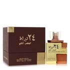 Lattafa 24 Carat Pure Gold Cologne by Lattafa Cologne 3.4 Oz Eau De Parfum Spray (Unisex)