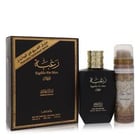 Lattafa Raghba Man Cologne by Lattafa Cologne 3.4 Oz Eau De Parfum Spray plus 1.7 oz Deodorant Spray