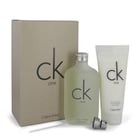 Ck One Perfume by Calvin Klein Perfume -- Gift Set - 6.7 oz Eau De Toilette Spray + 6.7 oz Body Moisturizer