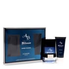 Spirit Millionaire Dark Fusion Cologne by Lomani Cologne -- Gift Set - 3.3 oz Eau De Parfum Spray + 3.3 oz Shower Gel