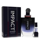 Tommy Hilfiger Impact Intense Cologne by Tommy Hilfiger Cologne 3.4 Oz Eau De Parfum Spray + 0.14 Travel Spray