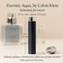 Eternity Aqua Cologne by Calvin Klein Cologne 0.27 Oz Travel Spray
