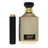 Lattafa Asdaaf Golden Oud Cologne by Lattafa Cologne 0.27 Oz Travel Spray