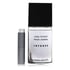 L'eau D'issey Pour Homme Intense Cologne by Issey Miyake Cologne 0.27 Oz Travel Spray
