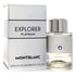 Montblanc Explorer Platinum Cologne by Mont Blanc Cologne 2 Oz Eau De Parfum Spray