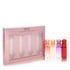 Perry Ellis 360 Coral Perfume by Perry Ellis Perfume -- Gift Set - .25 oz  EDP Spray Perry Ellis 360 Coral +.25 oz EDT Spray Perry Ellis 360 + .25 oz  EDP Spray Perry Ellis 360 Purple + .25 oz EDP Perry Ellis 360 Red