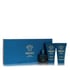 Versace Eros Cologne by Versace Cologne -- Gift Set - .17 oz Mini EDT + .8 oz Shower Gel + .8 oz After Shave Balm