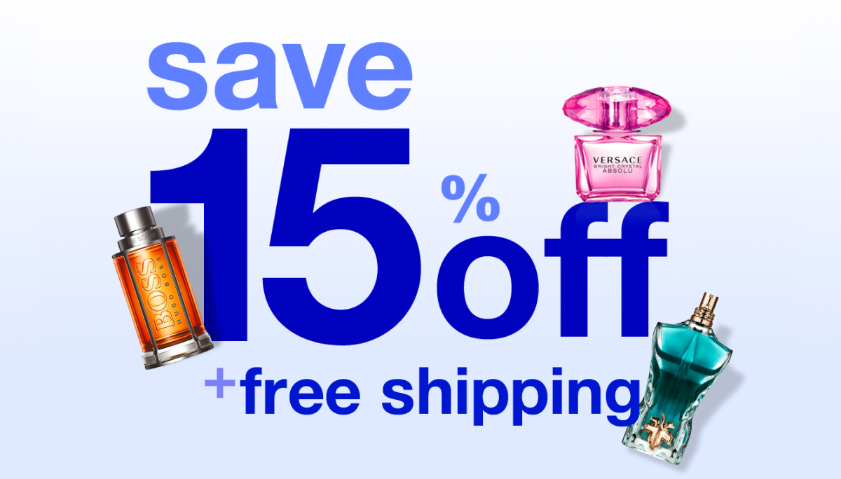 Save 15% Off + Free Shipping
