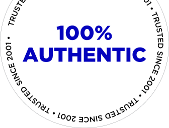 100% Authentic. Trusted since 2001.