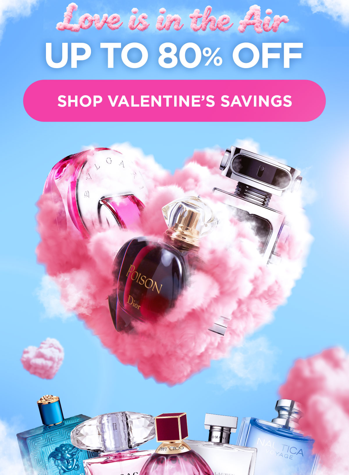 Love is in the Air. Up to 80% Off. Shop Valentine's Savings